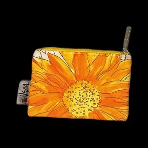 Vera Sunflower cosmetic bag Clinique Sunflower Pouch